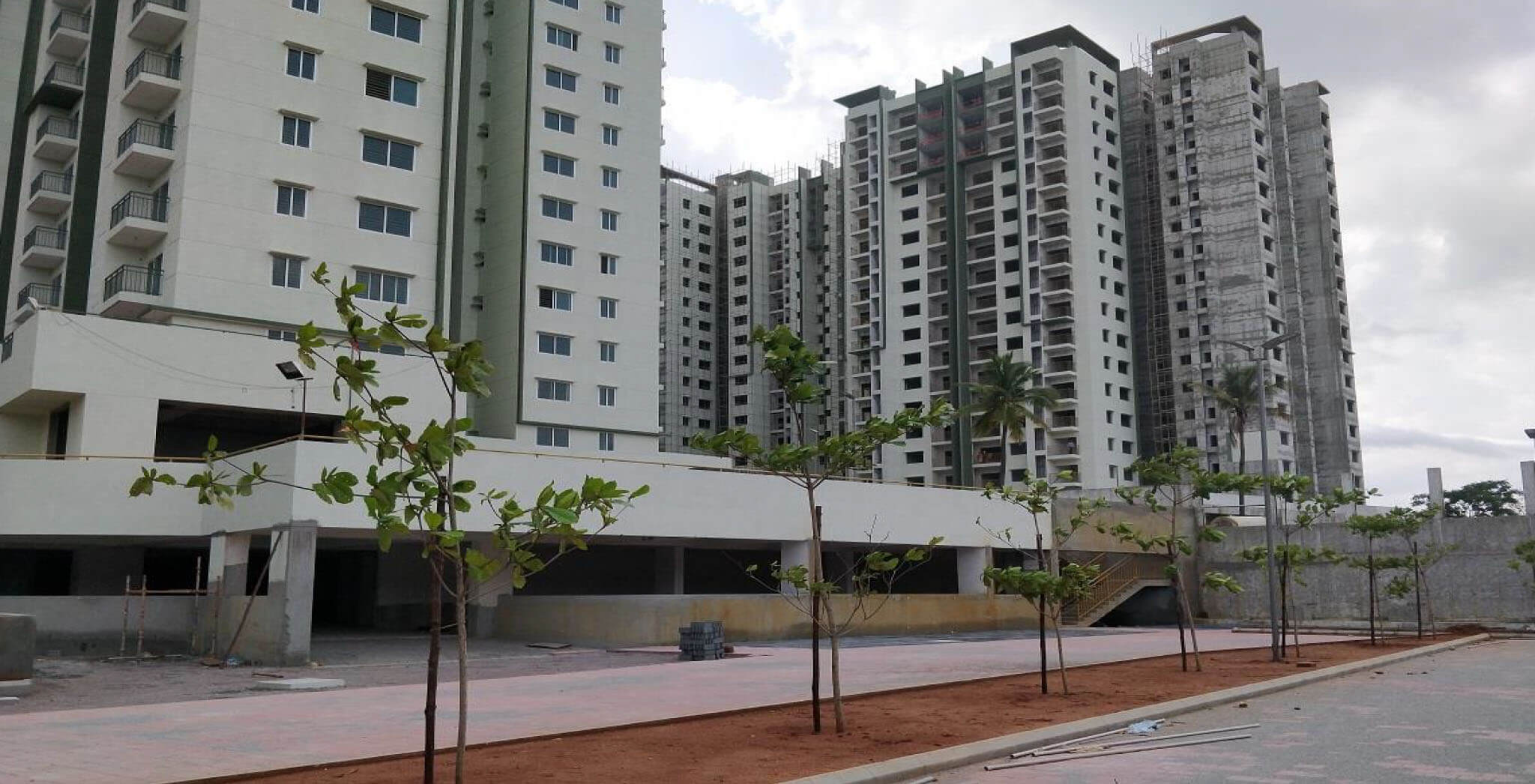 Jun 2018 - Tower D and Visitor car park area plantation