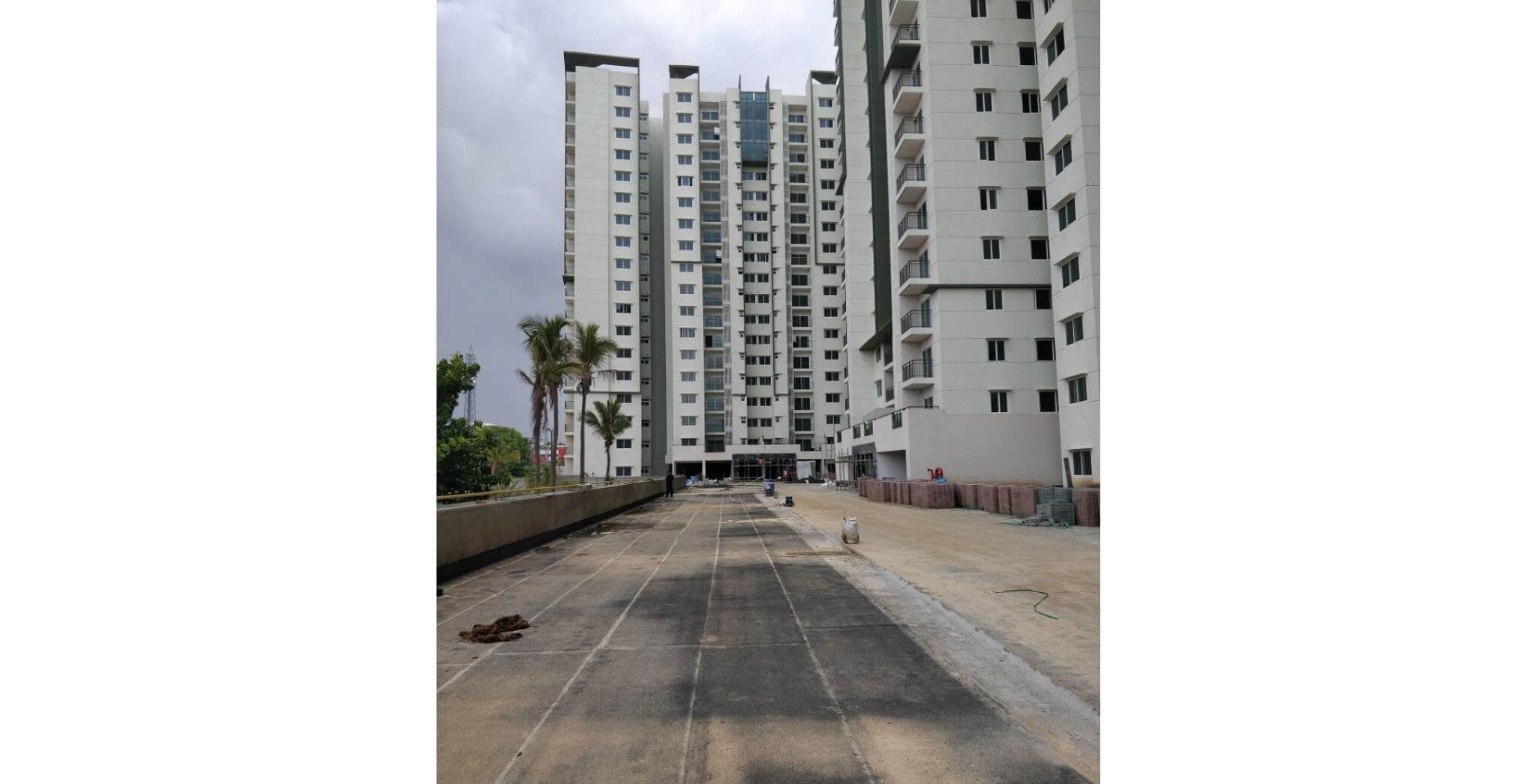 Jun 2018 - Podium level—Waterproofing works nearing completion