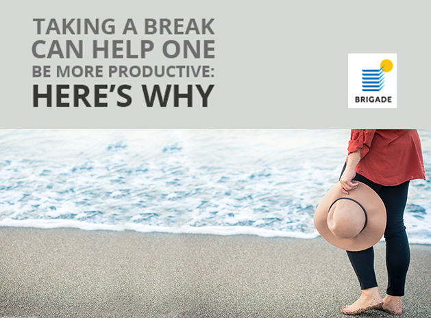 Taking a Break Can Help One Be More Productive: Here’s why