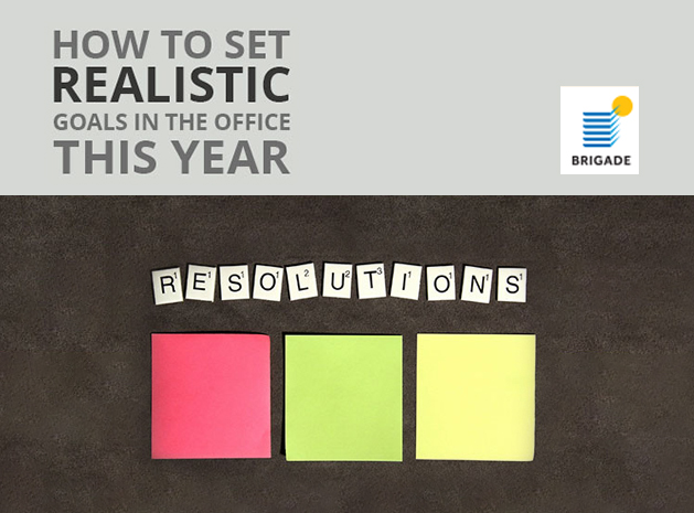 How to Set Realistic Goals in the Office This Year & To Achieve Them