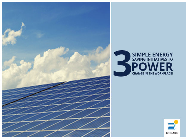 Three Simple Energy Saving Initiatives To Power Change in the Workplace!