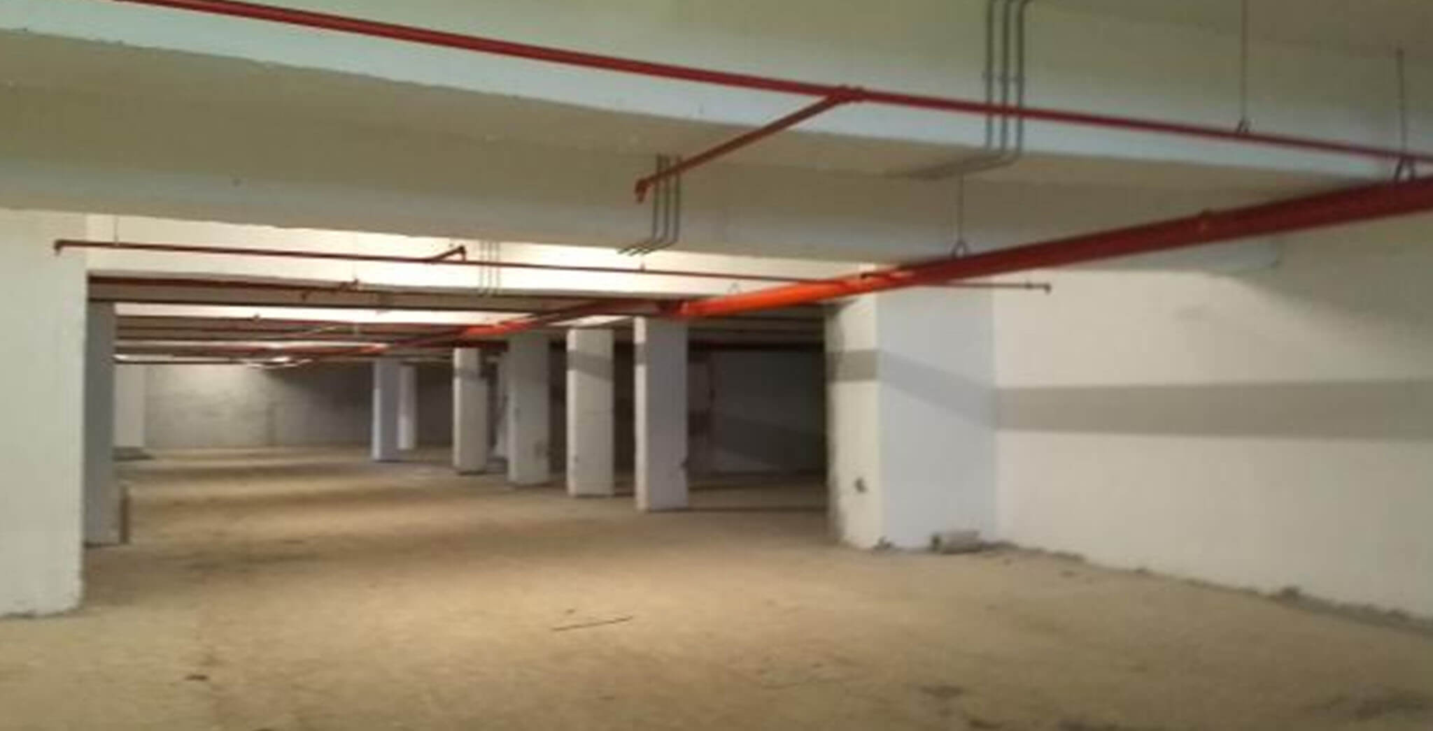 Feb 2018 - Blue Block—Fire sprinkler installation completed