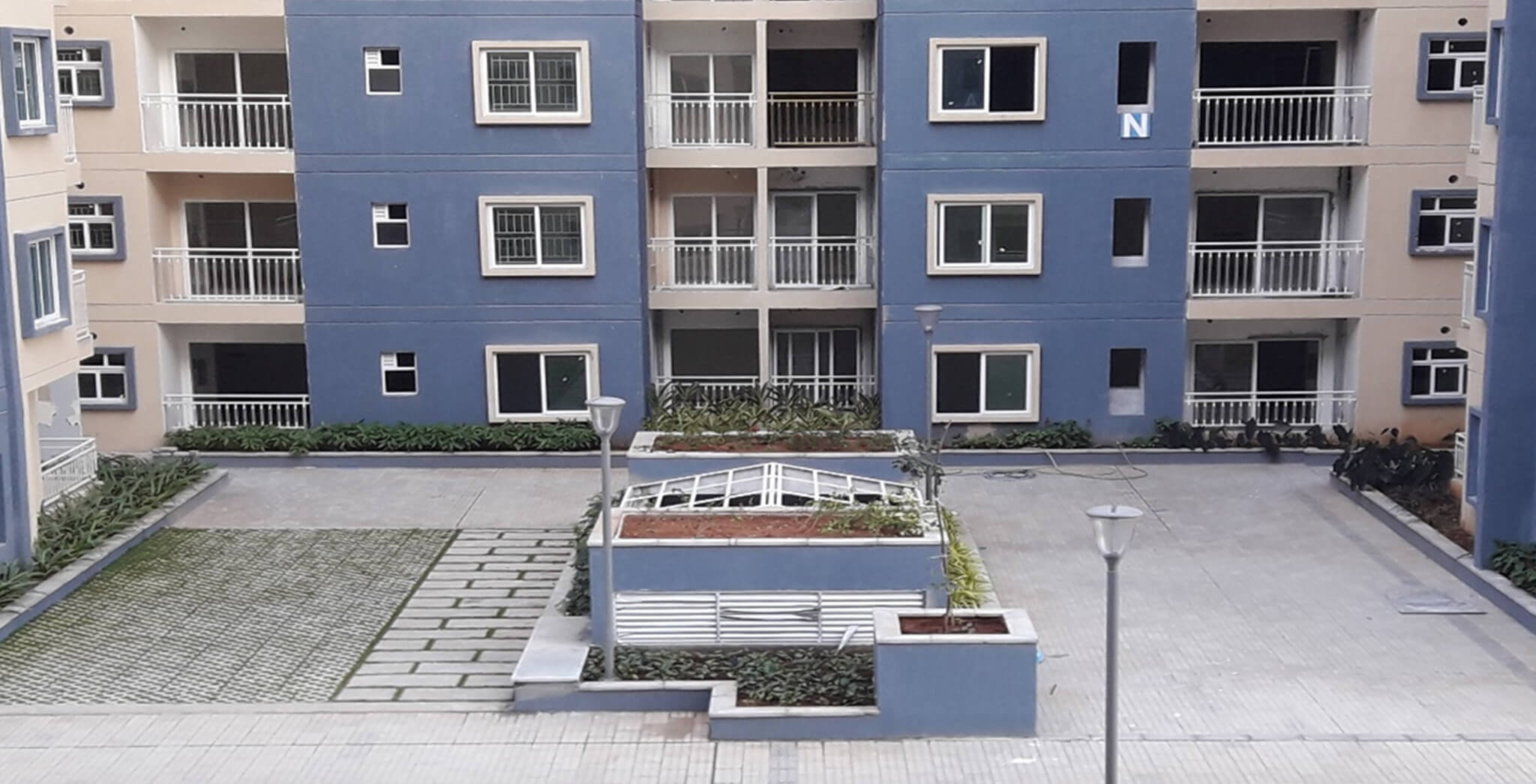 Nov 2018 - Tower M and N courtyard