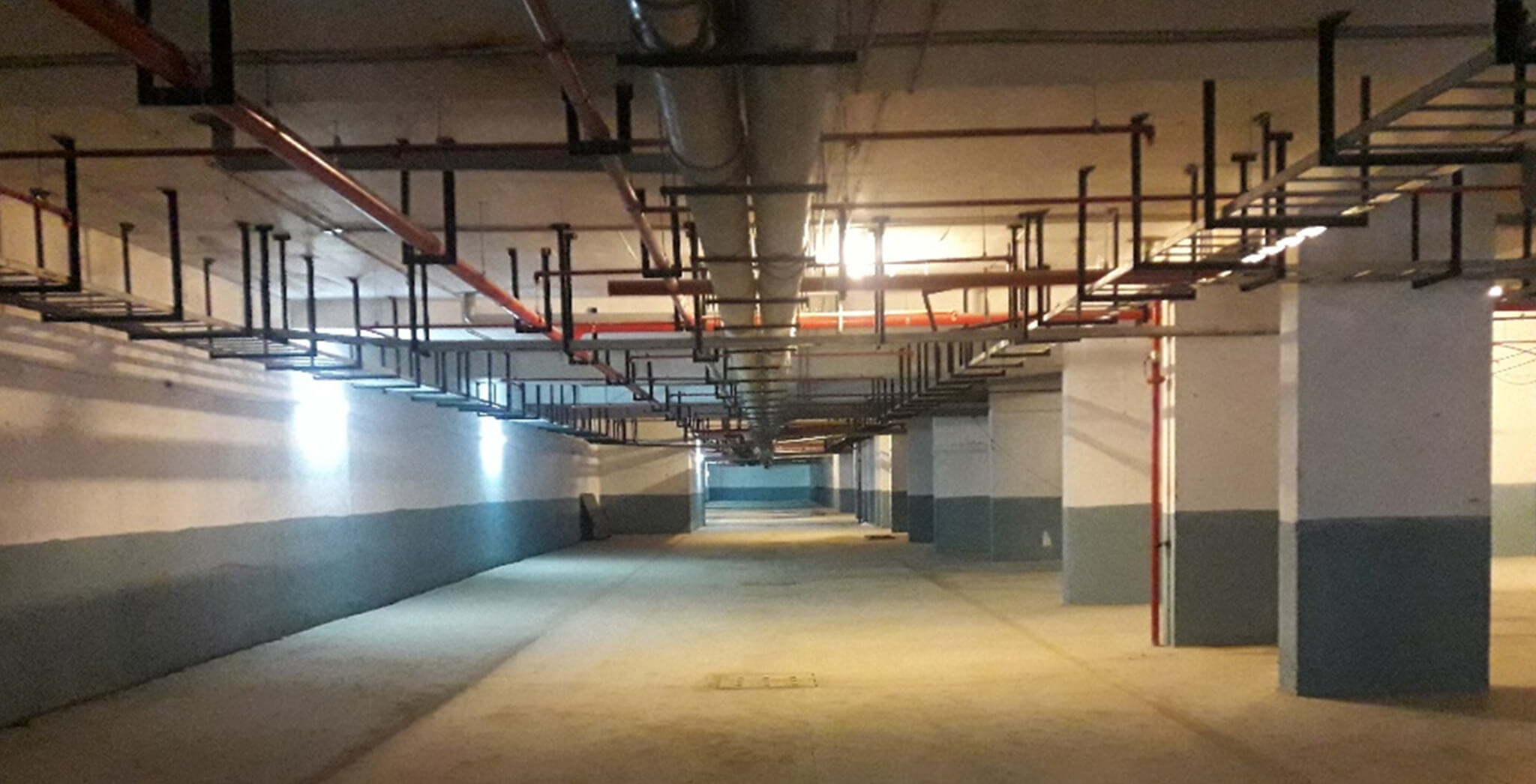 Nov 2018 - Basement: Fire-fighting works and plumbing works completed