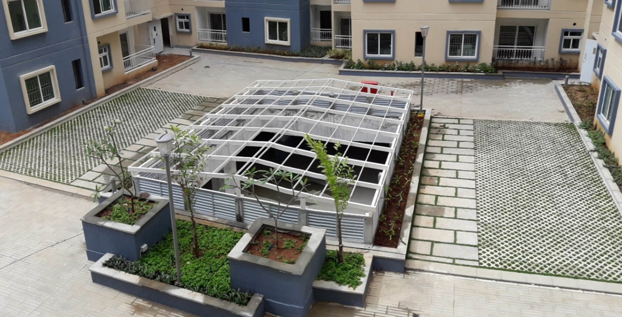 Nov 2018 - Tower J, K and L courtyard