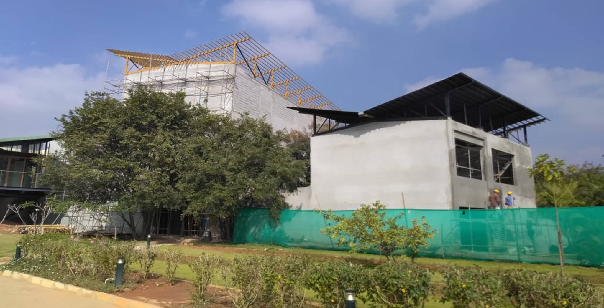 Nov 2018 - Clubhouse—External finishing work-in-progress