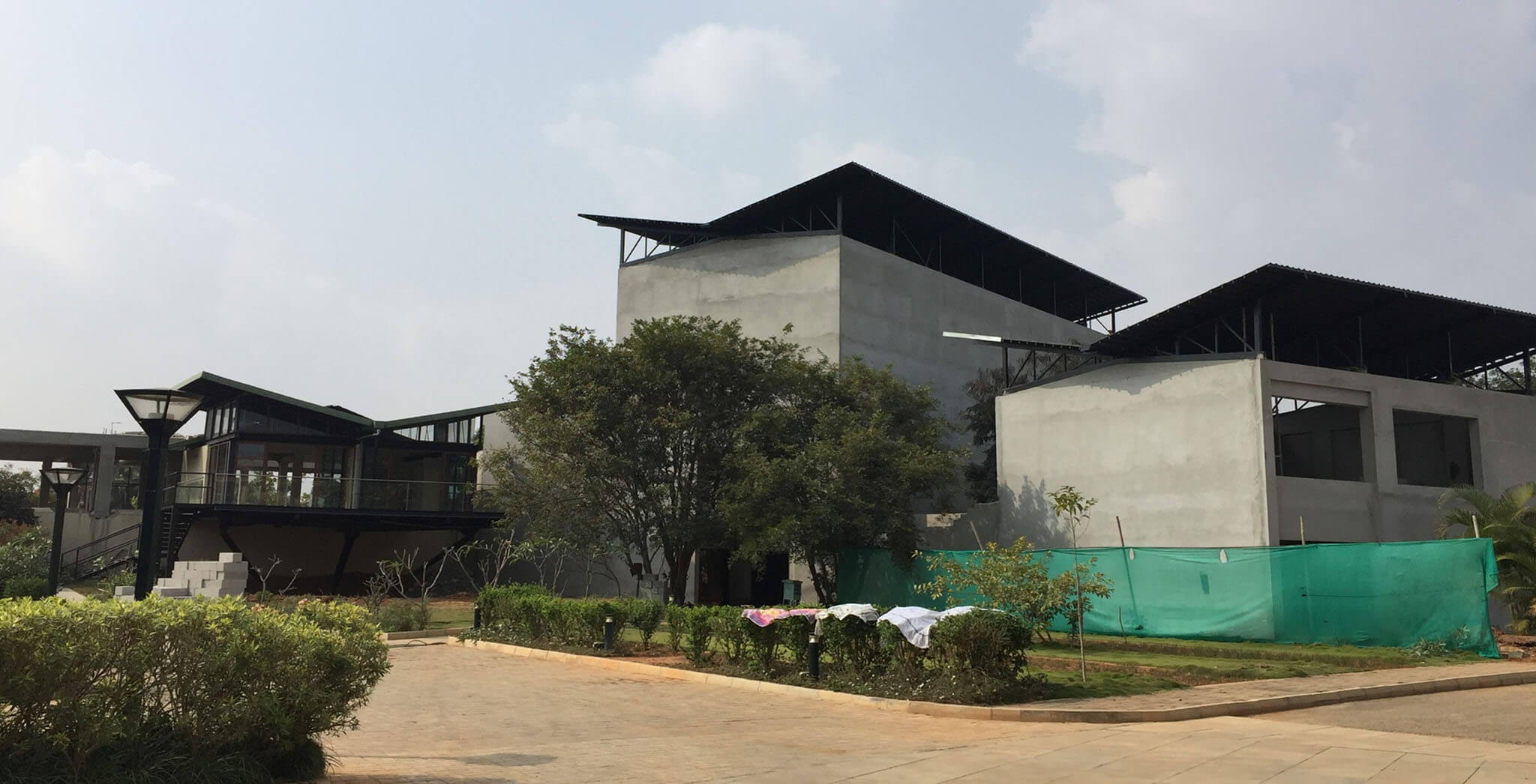 Dec 2018 - Club house finishing work-in-progress