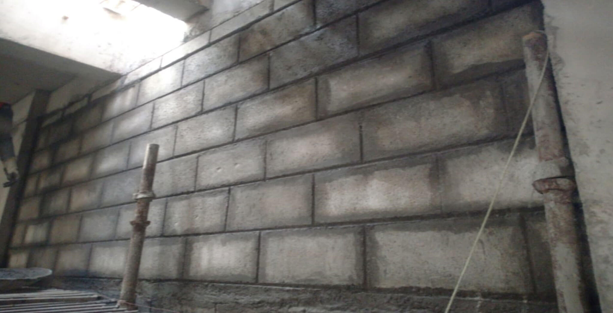 Mar 2019 - Tower F: Blockwork work-in-progress