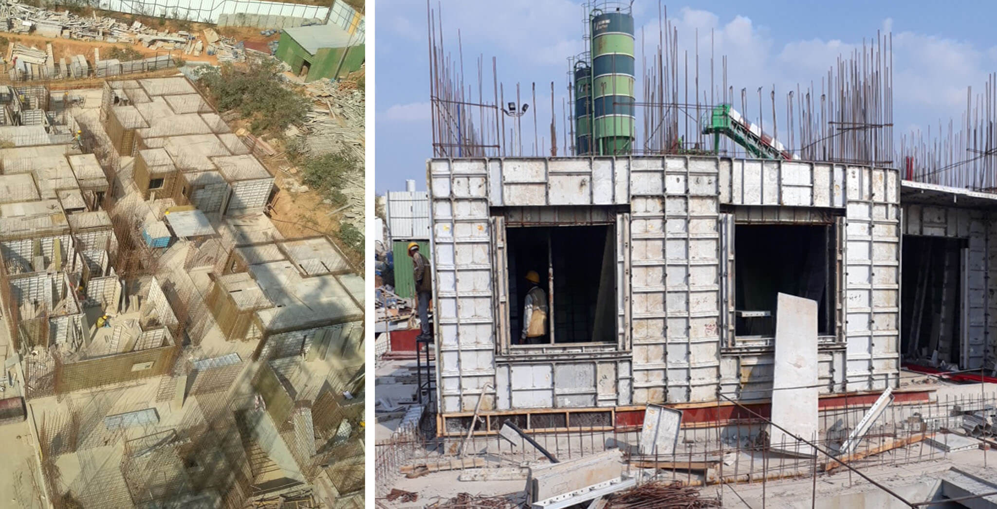 Apr 2019 - Q-Block: First floor slab work-in-progress