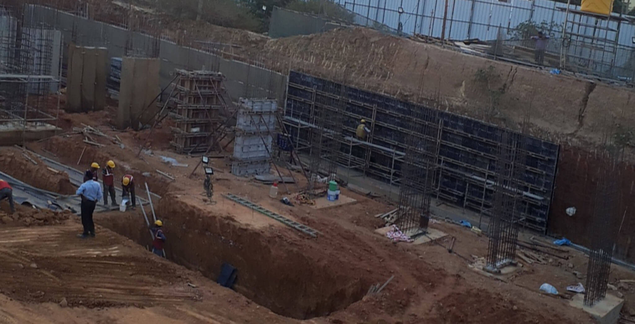 Apr 2019 - A-Block: Basement work-in-progress