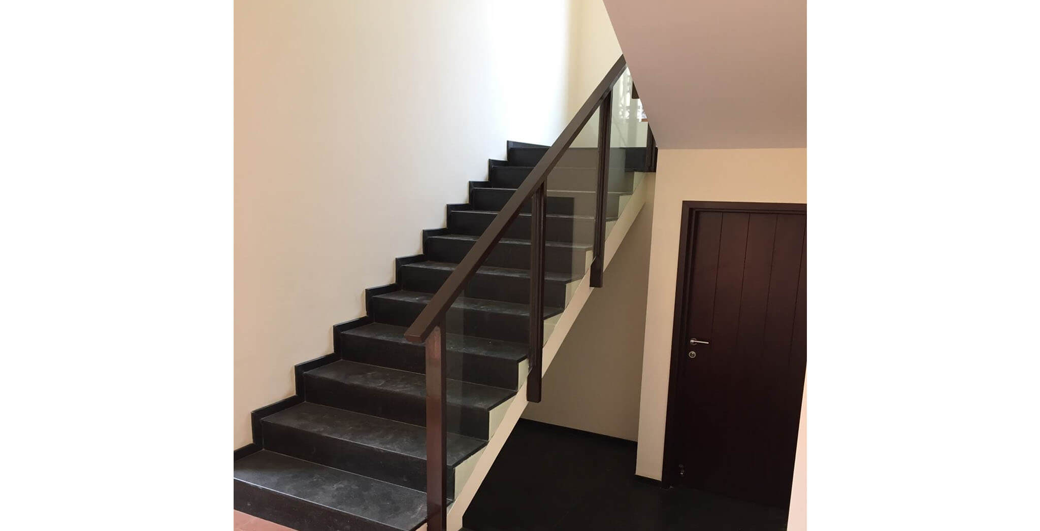 Apr 2019 - Villas: Staircase railing work-in-progress