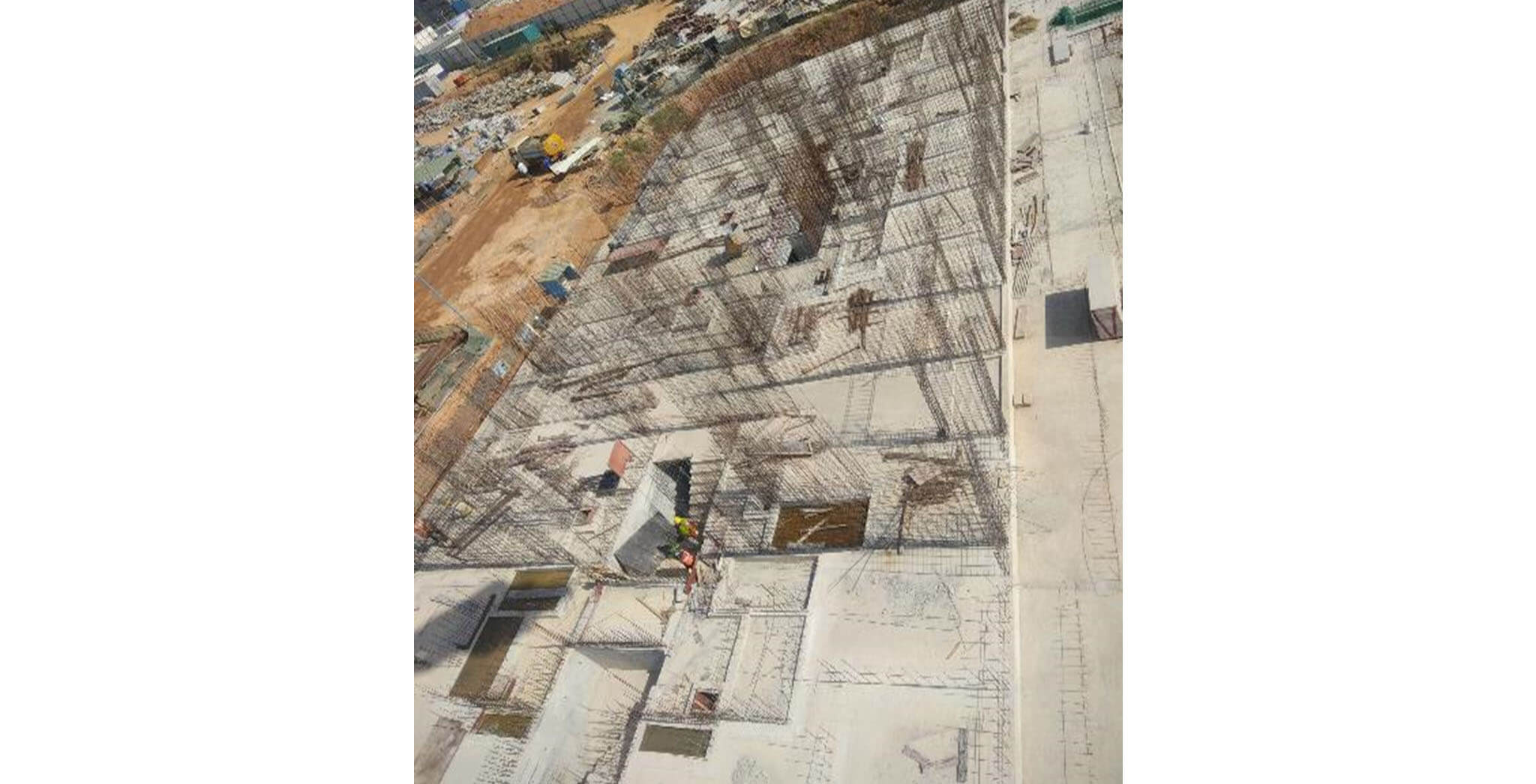 Jun 2019 - M-Block: Ground floor slab completed