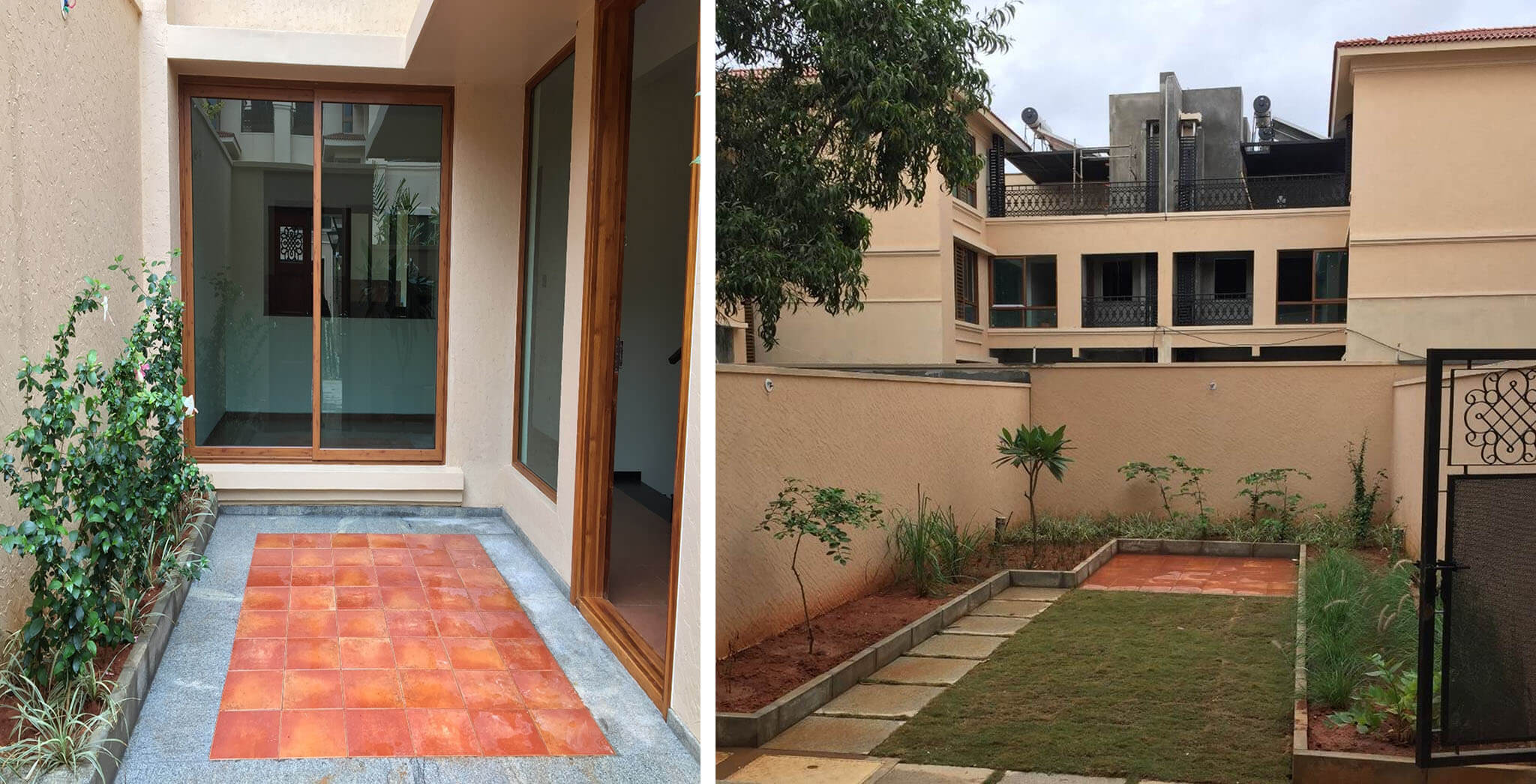 Aug 2019 - Villas: Finishing work-in-progress