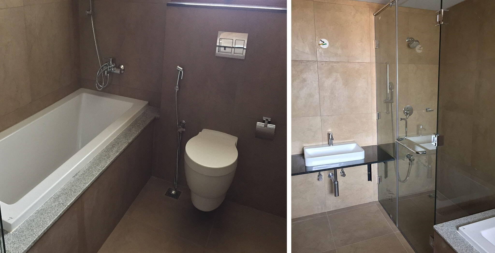 Aug 2019 - Villas: Internal finishing work-in-progress