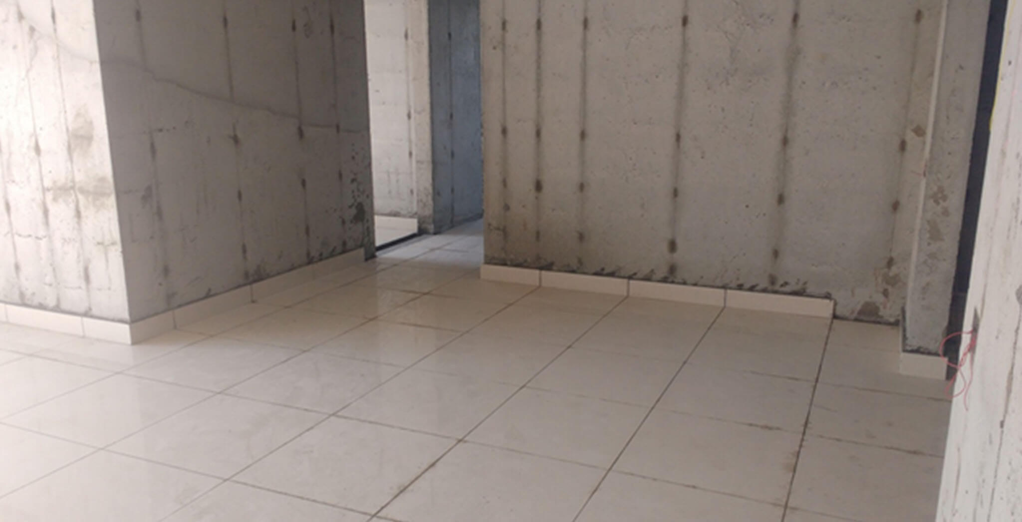 Oct 2019 - Tower B: Tiling work completed up to 6th floor level