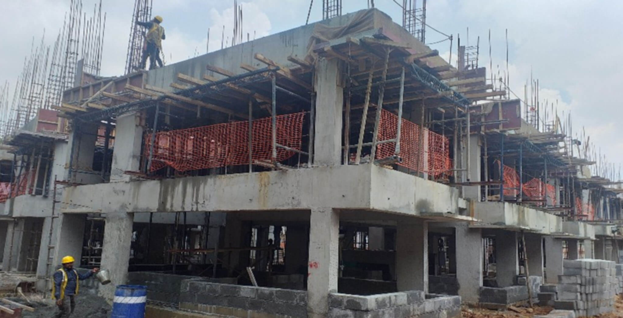 Oct 2019 - L Block: Second floor completed