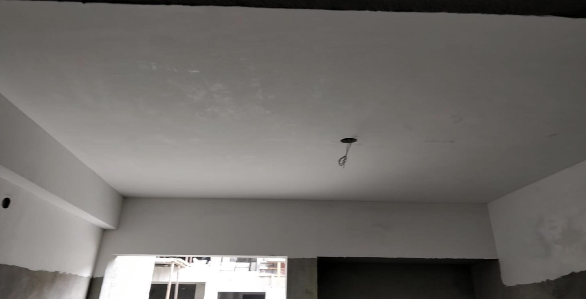 Nov 2019 - Tower F: Mock-up unit ceiling putty work-in-progress.