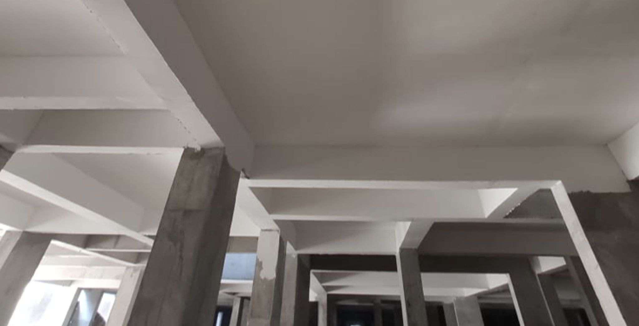 Nov 2019 - Tower F: Basement putty work-in-progress.