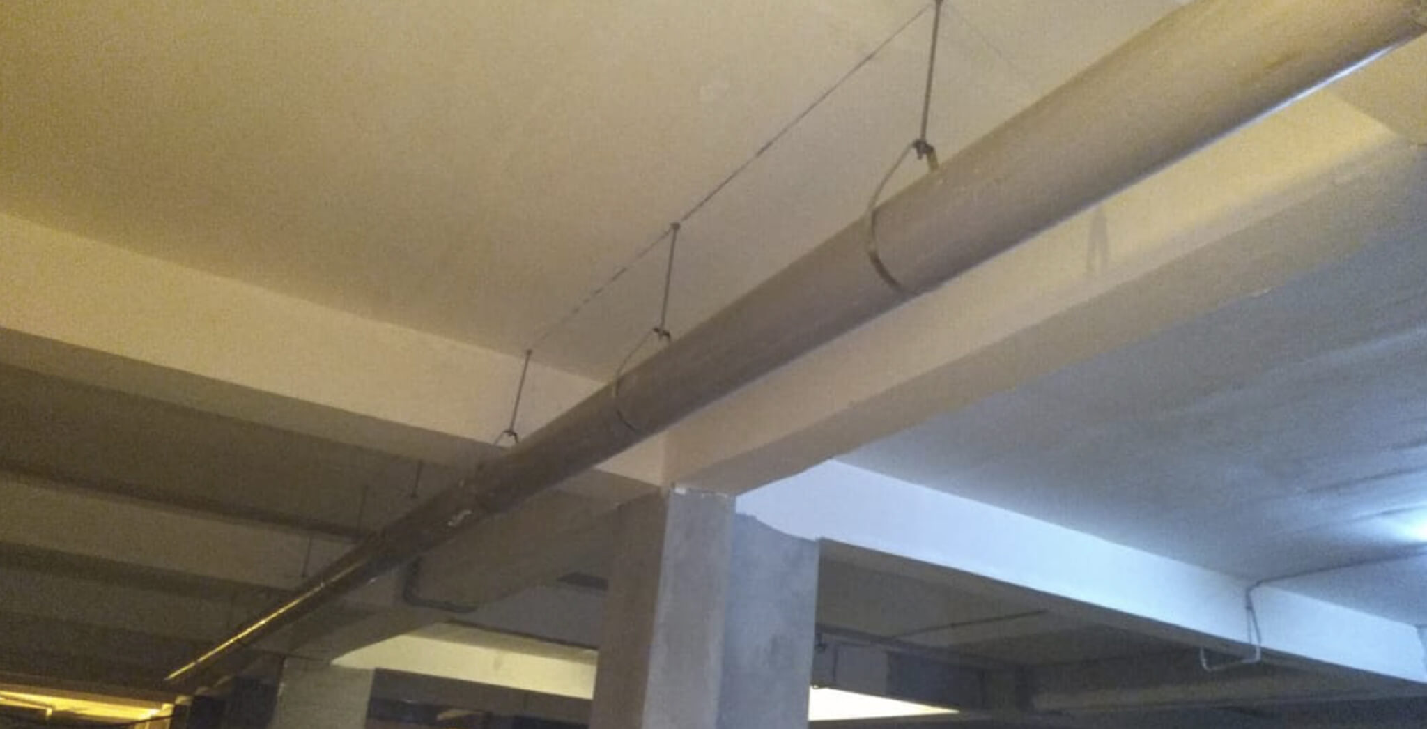 Nov 2019 - Basement rain water connection work-in-progress.