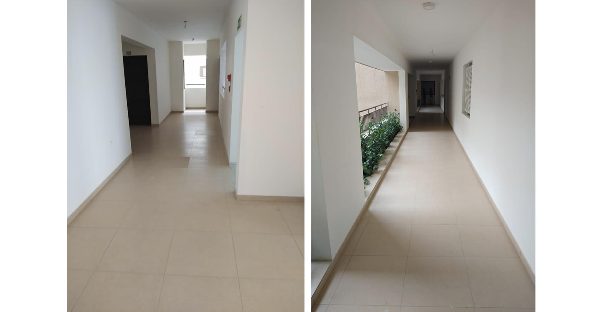 Nov 2019 - Deodar—A block: Corridor–Final coat, painting completed
