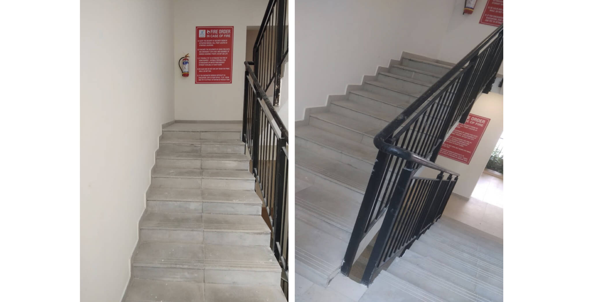 Nov 2019 - Deodar—B block: Staircase—Final coat of paint work-in-progress