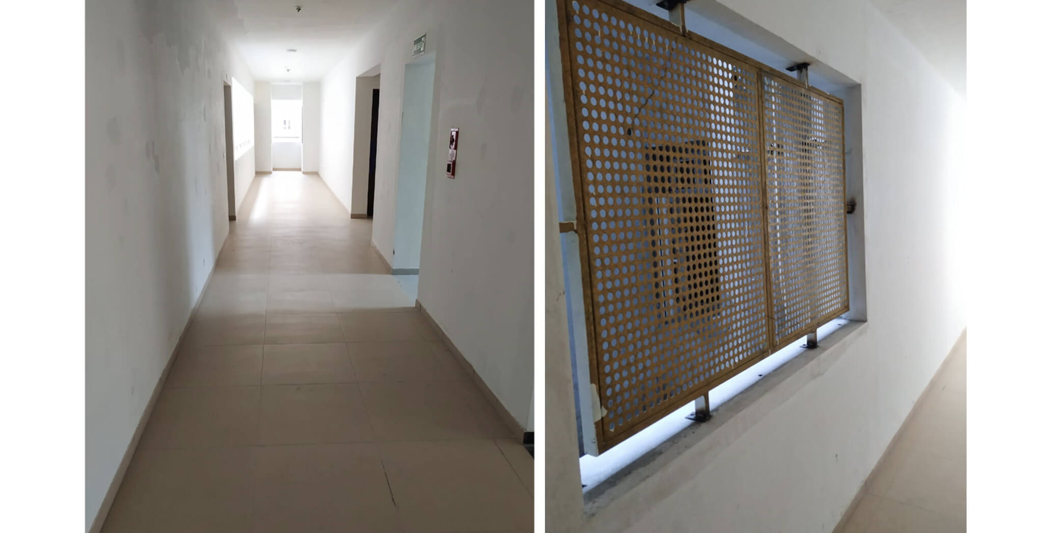 Nov 2019 - Deodar—F block: Corridor–Final coat of paint work-in-progress