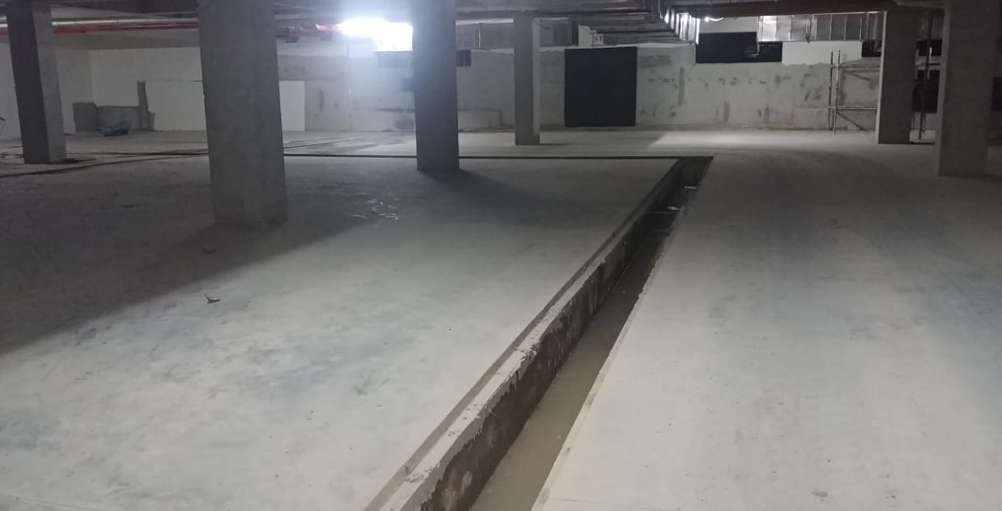 Nov 2019 - Basement: VDF flooring work-in-progress