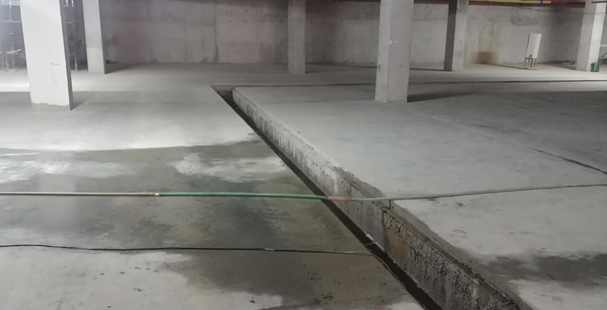 Nov 2019 - Basement: VDF flooring work-in-progress