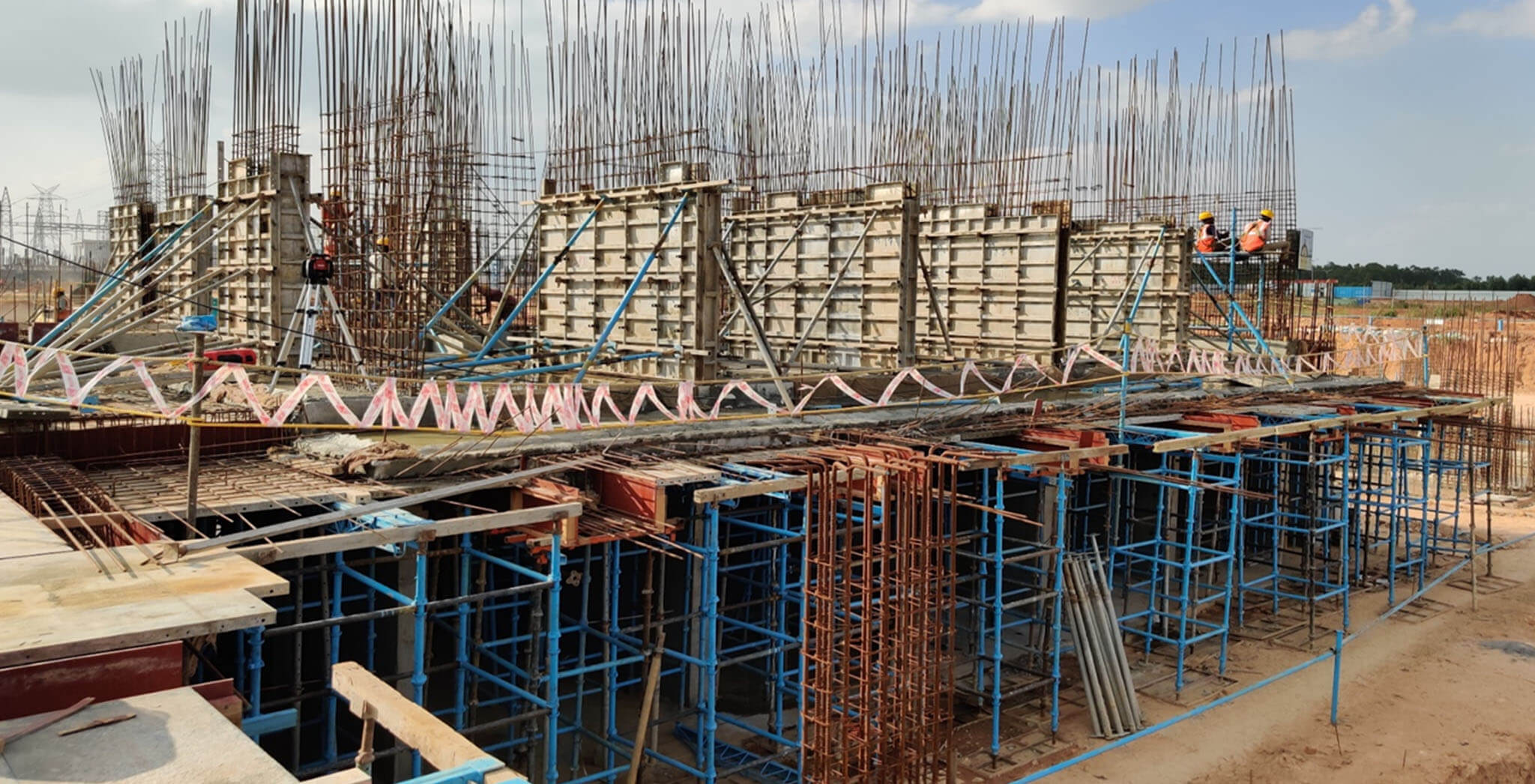 Dec 2019 - Gallium Block: Ground floor columns