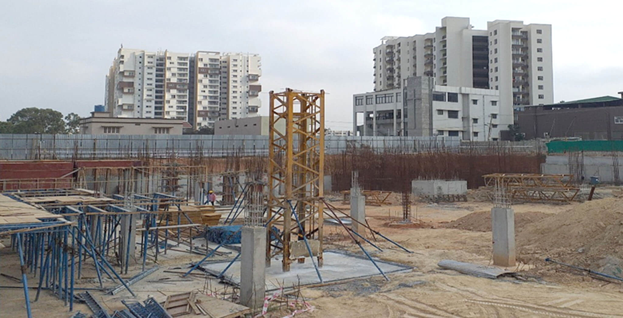 Jan 2020 - A Block: GF Shuttering work-in-progress