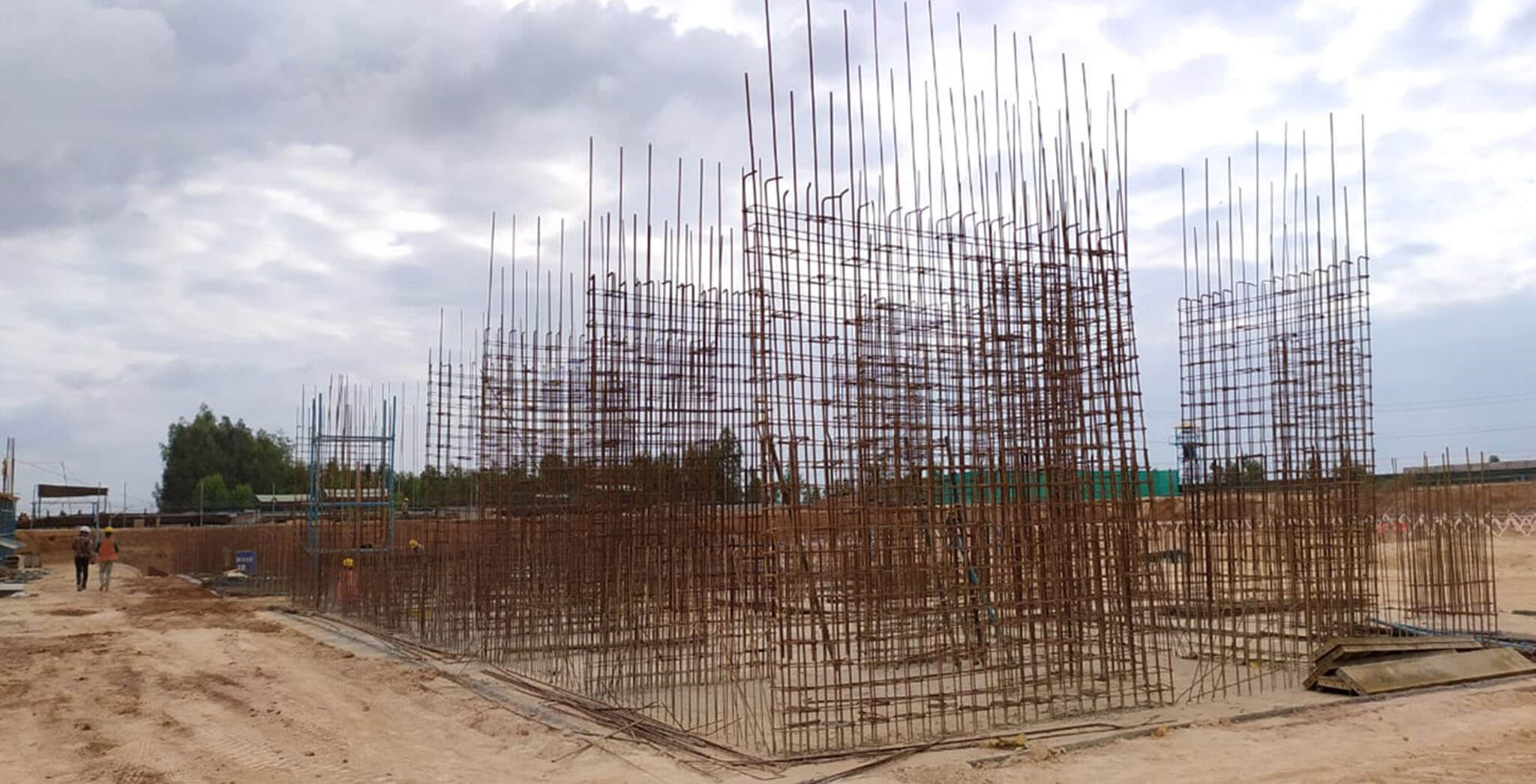 Jan 2020 - Helio Block: Wing A—Footing & Columns work-in-progress