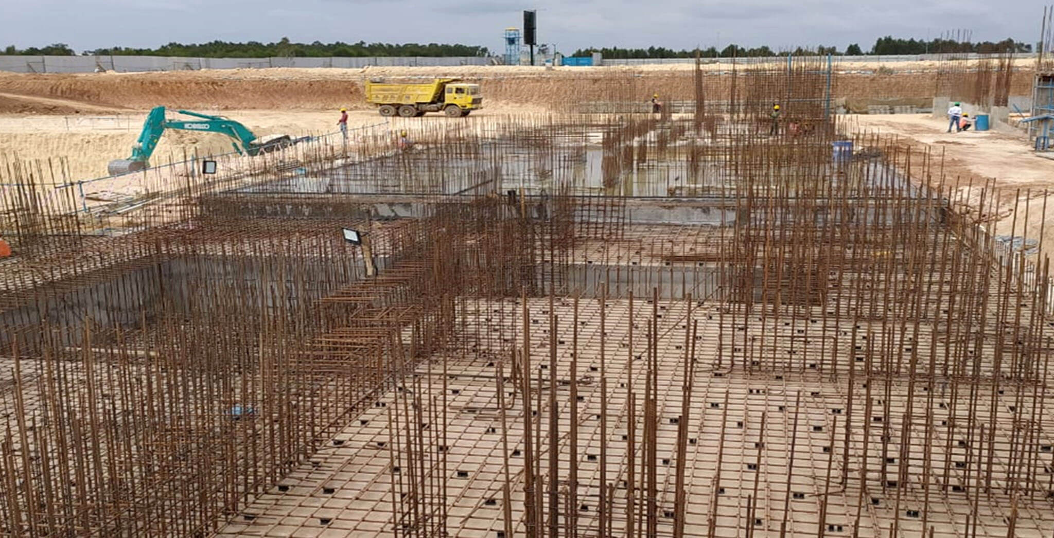 Jan 2020 - Helio Block: Wing B—Footing work-in-progress