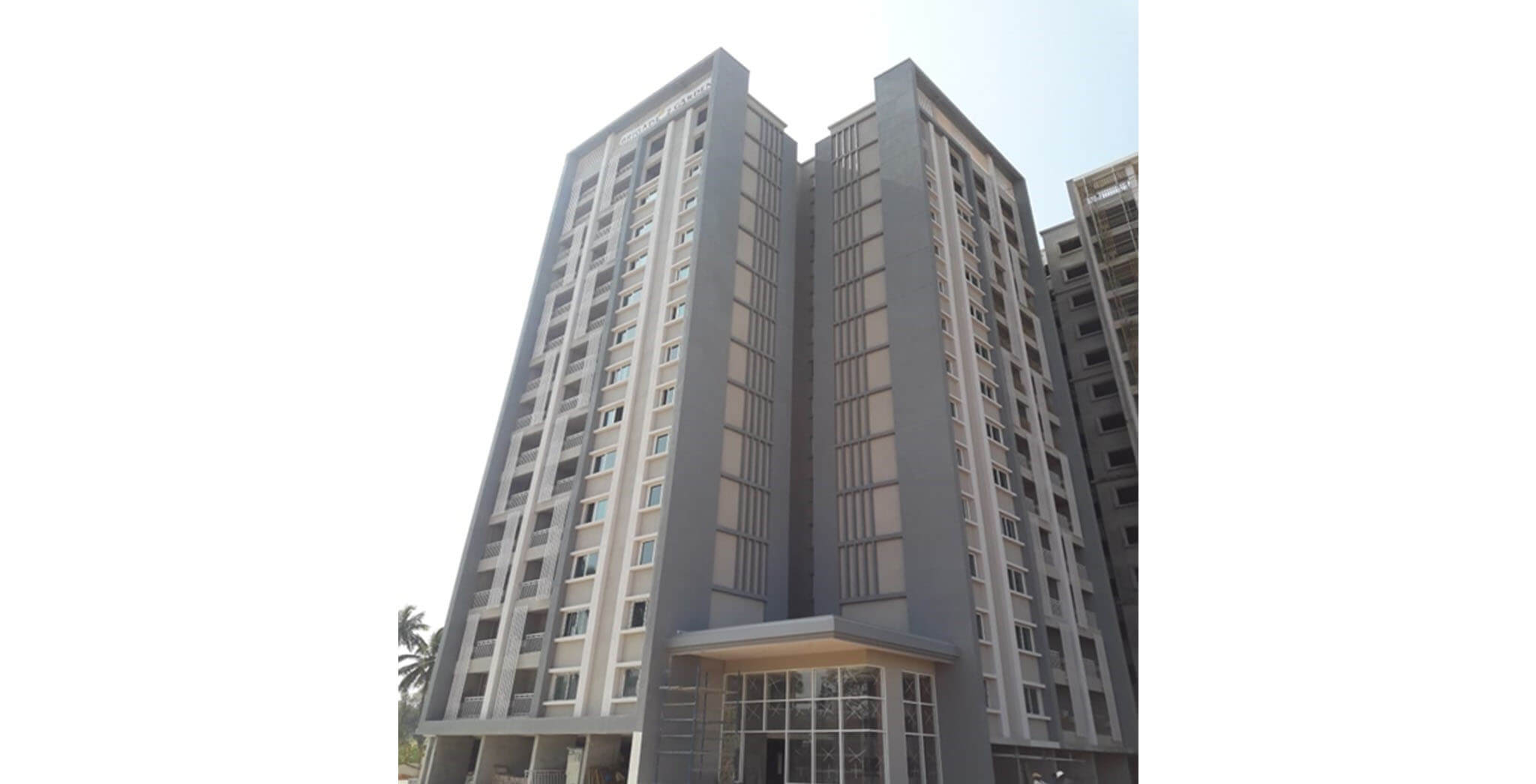 Jan 2020 - Towers D: External painting, common area finishing and flat finishing in progress