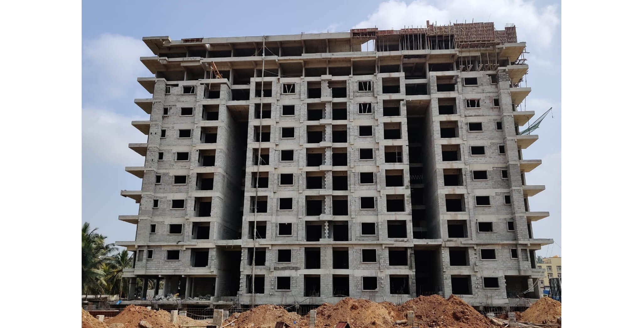 Jan 2020 - West elevation