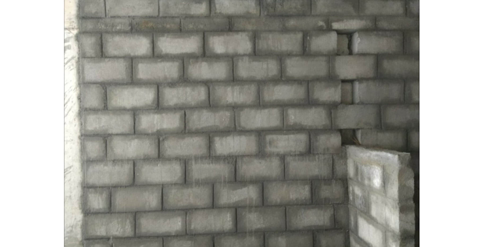 Feb 2020 - Tower-F: Block work-in-progress.
