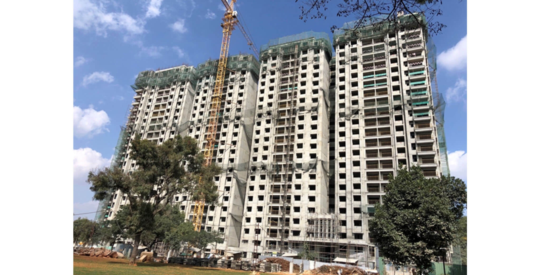 Feb 2020 - Phase2: Towers A and B Structure completed