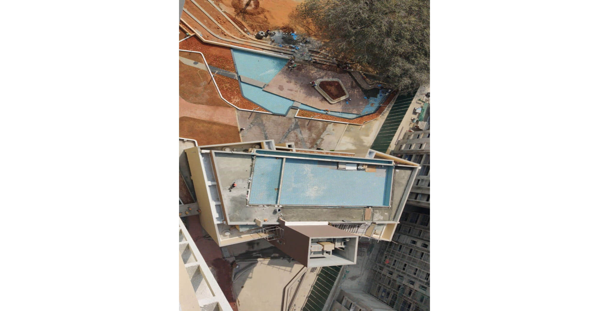 Feb 2020 - Clubhouse: Swimming pool and water body