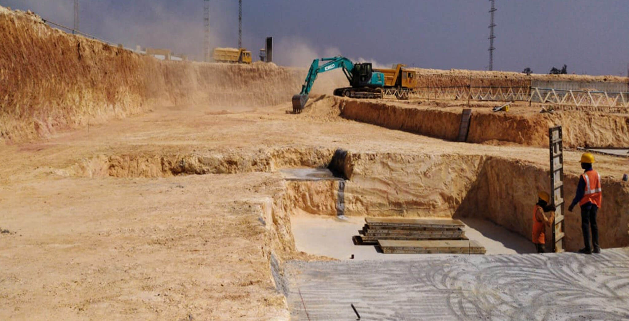 Feb 2020 - Helio Block: Wing C—Excavation in progress