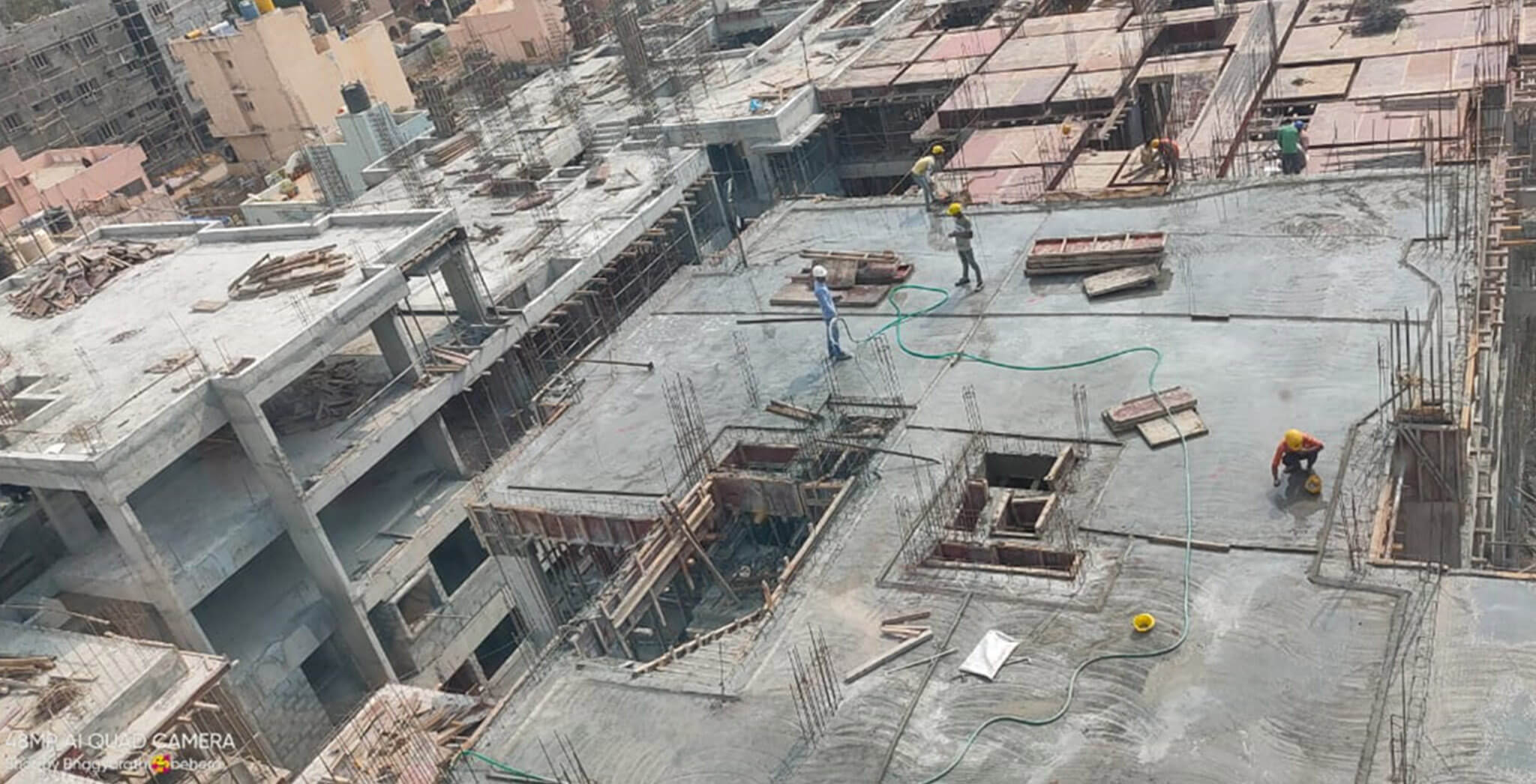 Mar 2020 - Tower-E: Terrace slab completed