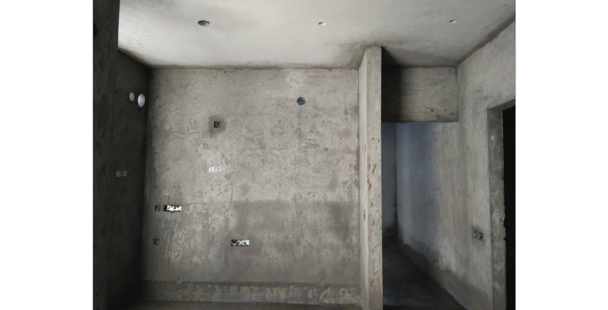 Mar 2020 - Tower-F: Plastering work-in-progress