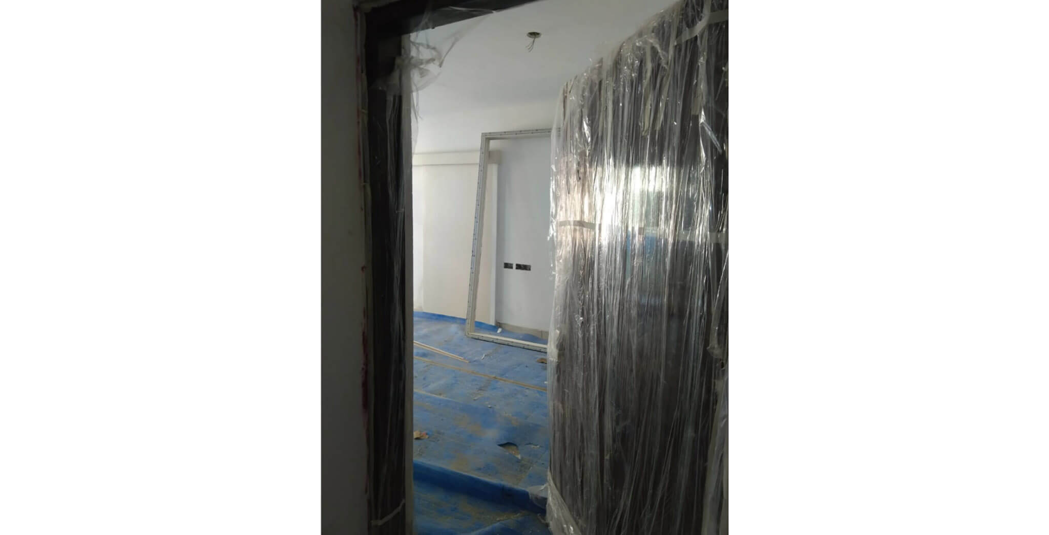 Mar 2020 - Tower-F: Mockup door fixing work-in-progress