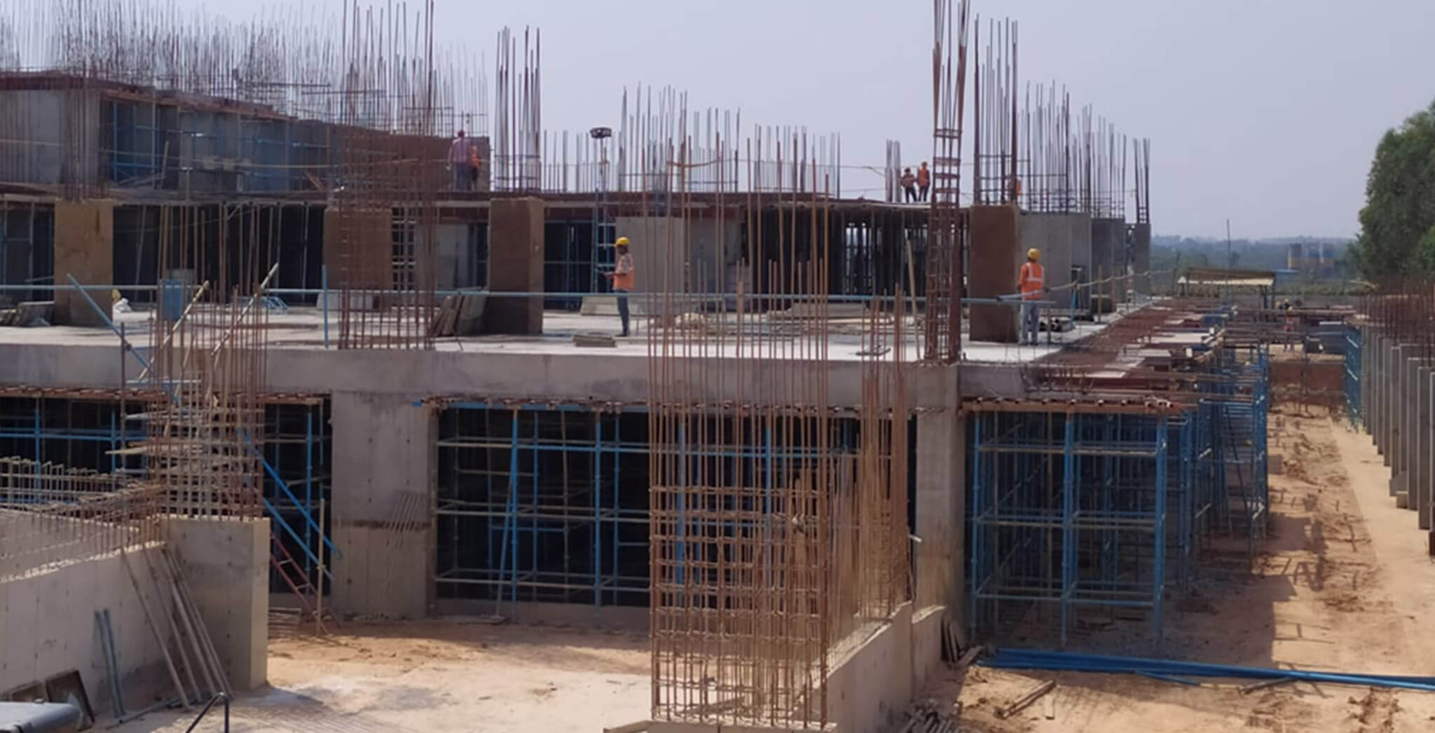Apr 2020 - Gallium Block: MLCP 01—Ground floor & columns