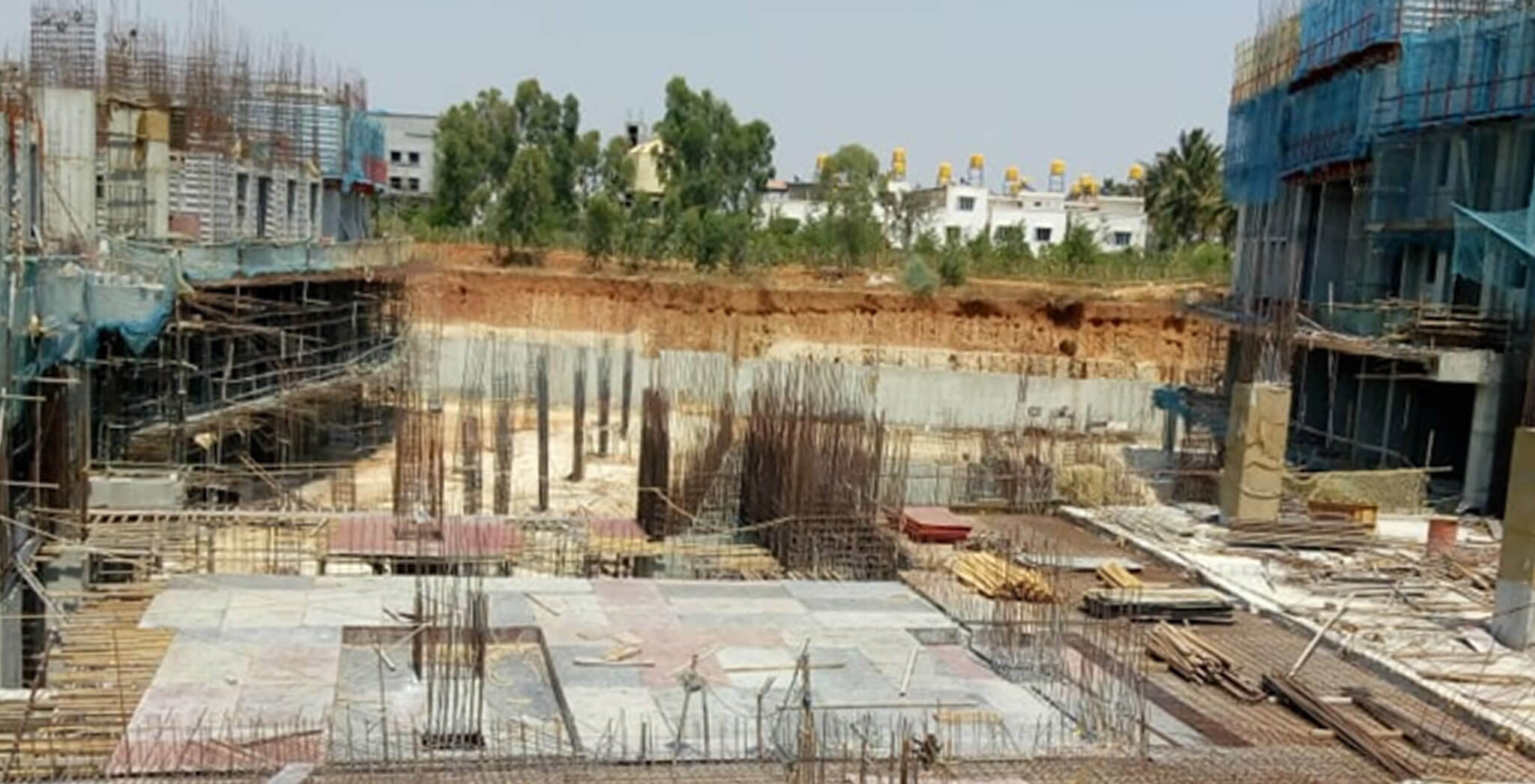 Mar 2020 - Eden—Tower B: Upper basement slab work-in-progress