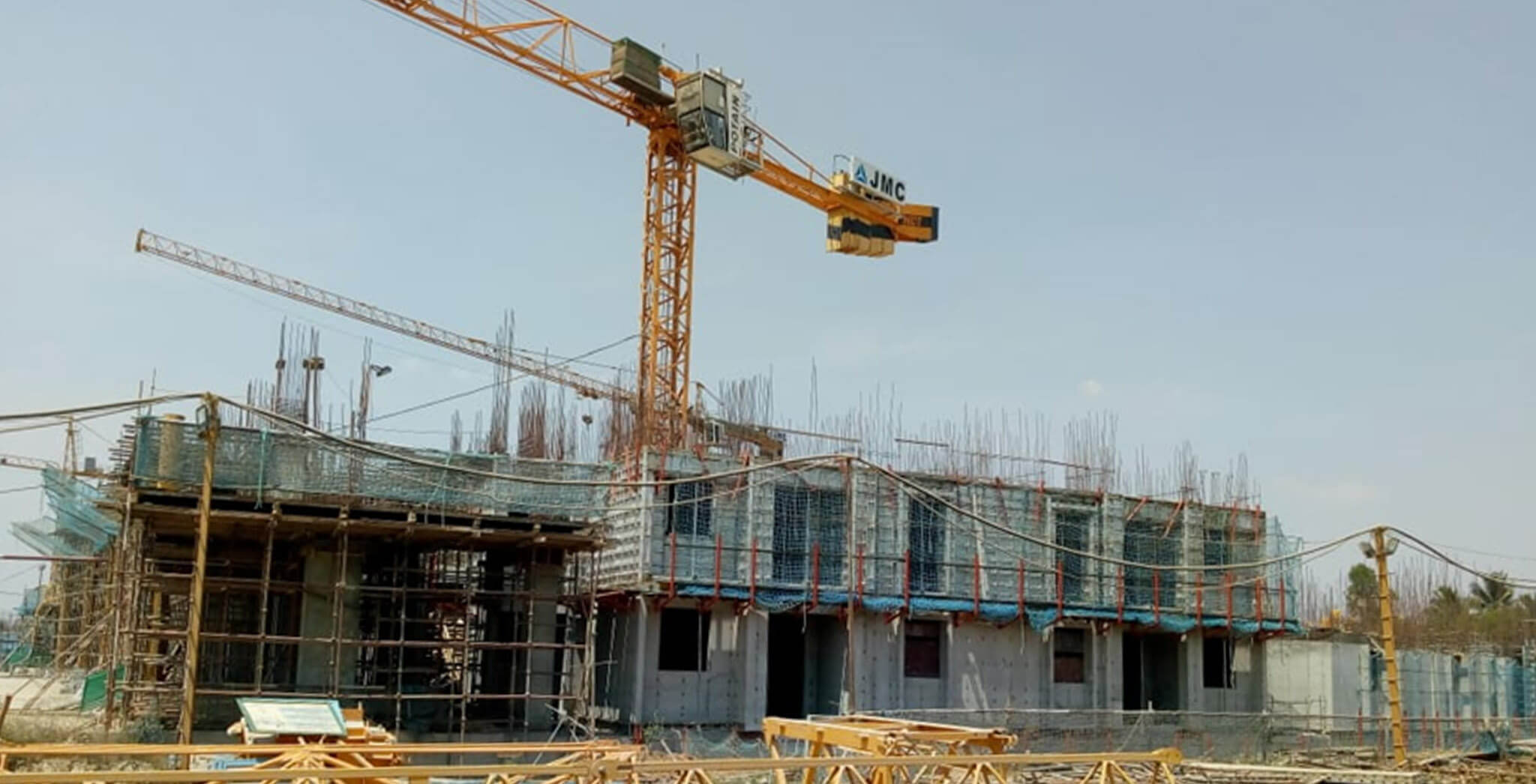 Mar 2020 - Eden—Tower E: First floor slab 50% completed; Second floor slab work-in-progress