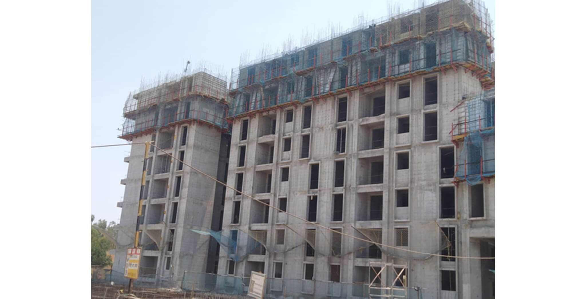 Mar 2020 - Serene—Tower A: 8th floor slab work-in-progress