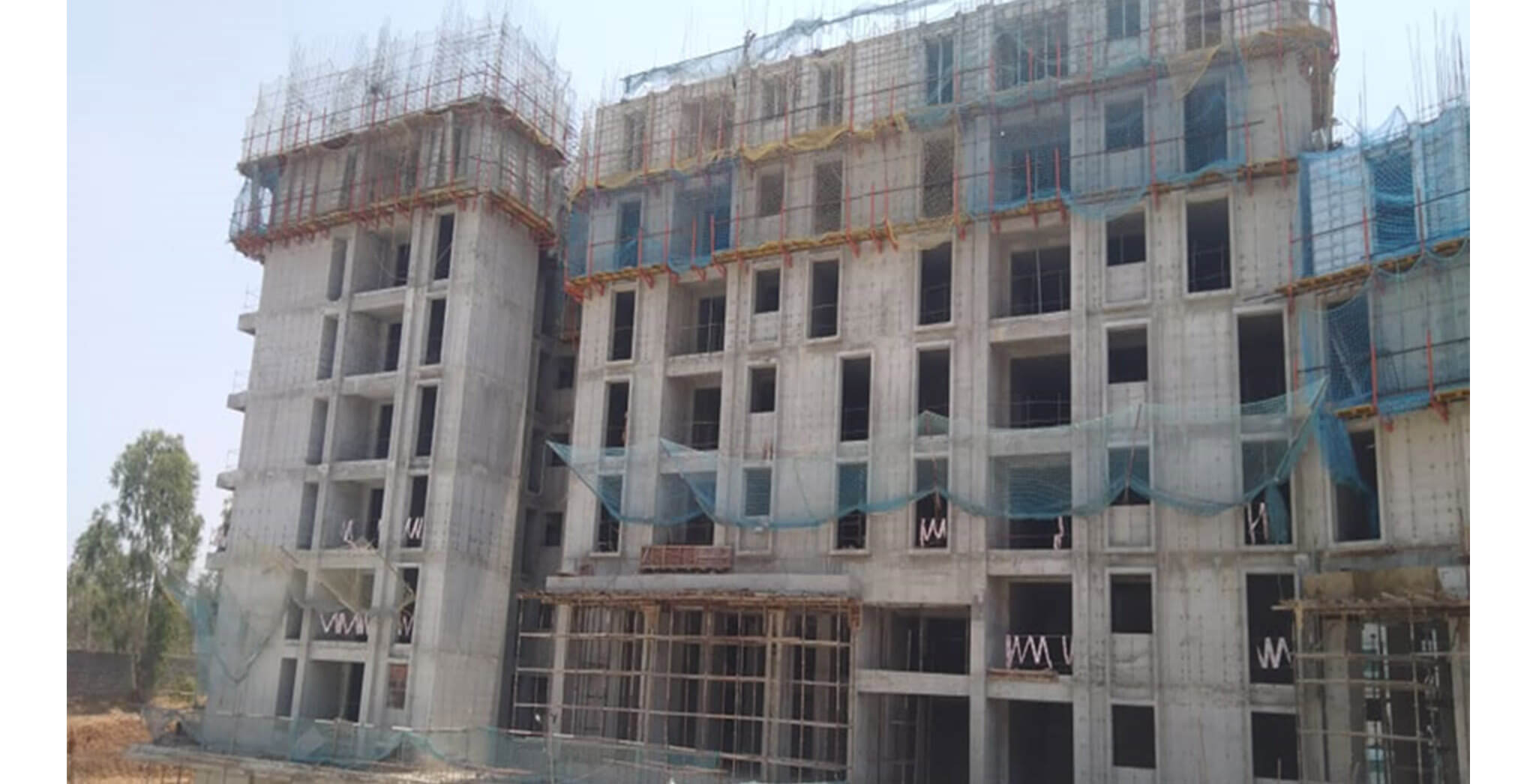 Mar 2020 - Serene—Tower D: 8th floor Slab work-in-progress