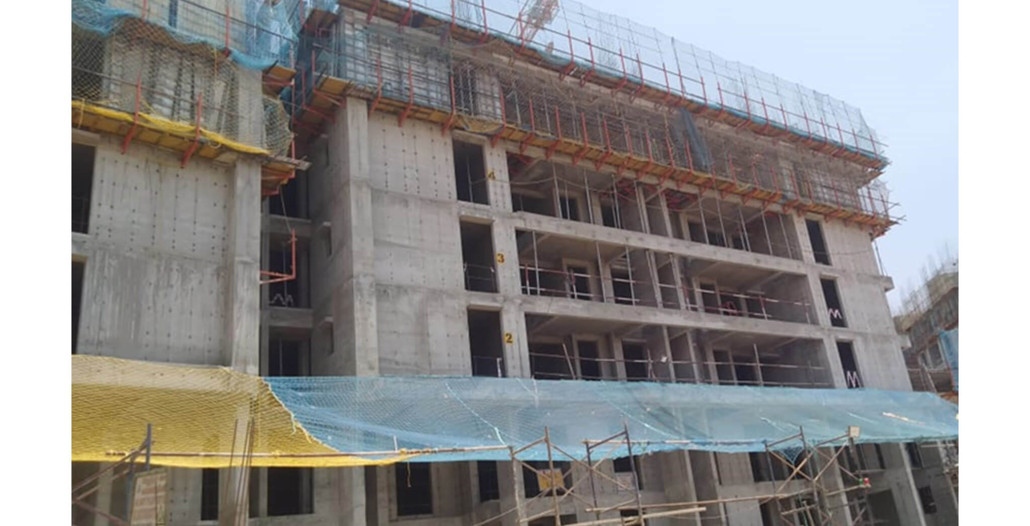 Mar 2020 - Serene—Tower E: 6th floor slab works under progress