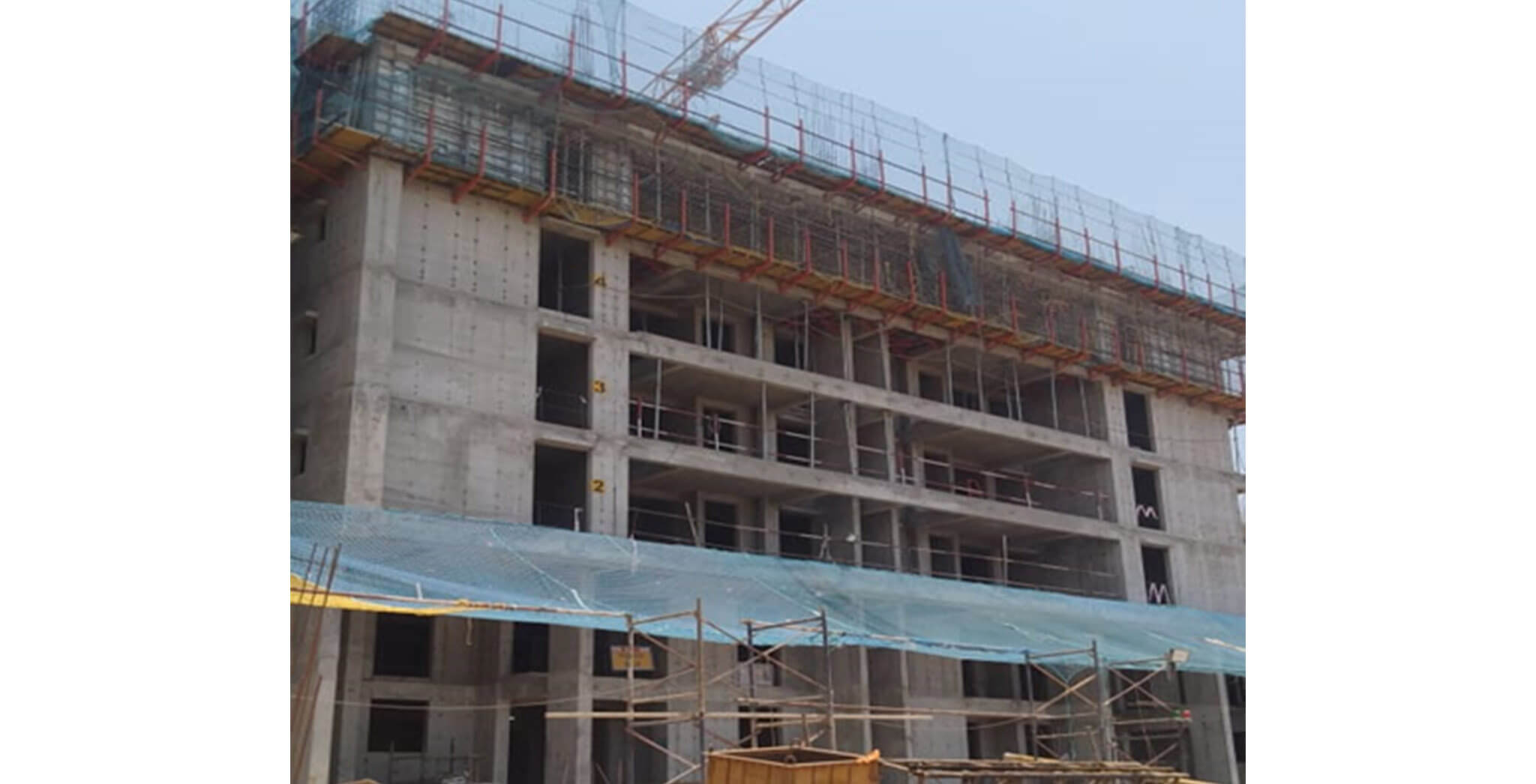 Mar 2020 - Serene—Tower G: 8th floor slab work-in-progress