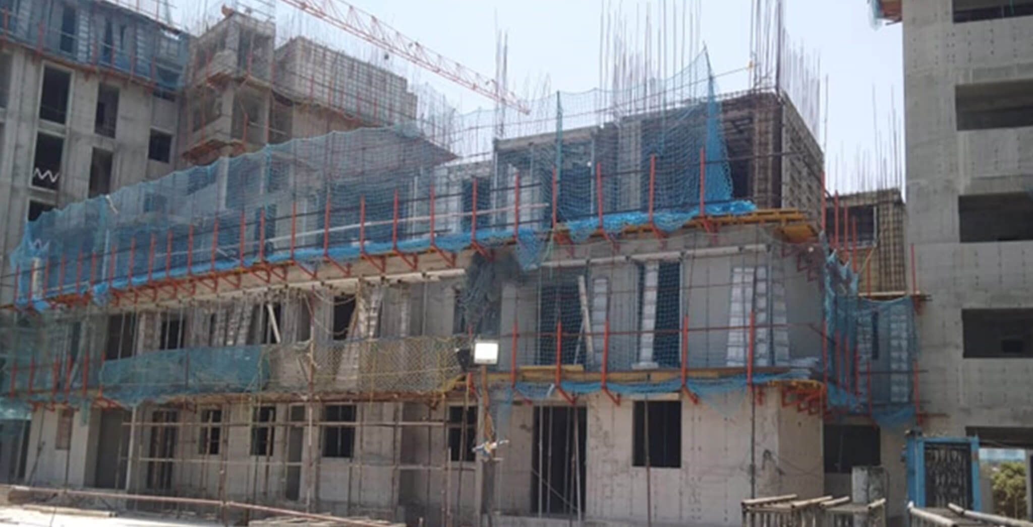 Mar 2020 - Serene—Towers G & E: 3rd floor slab work-in-progress