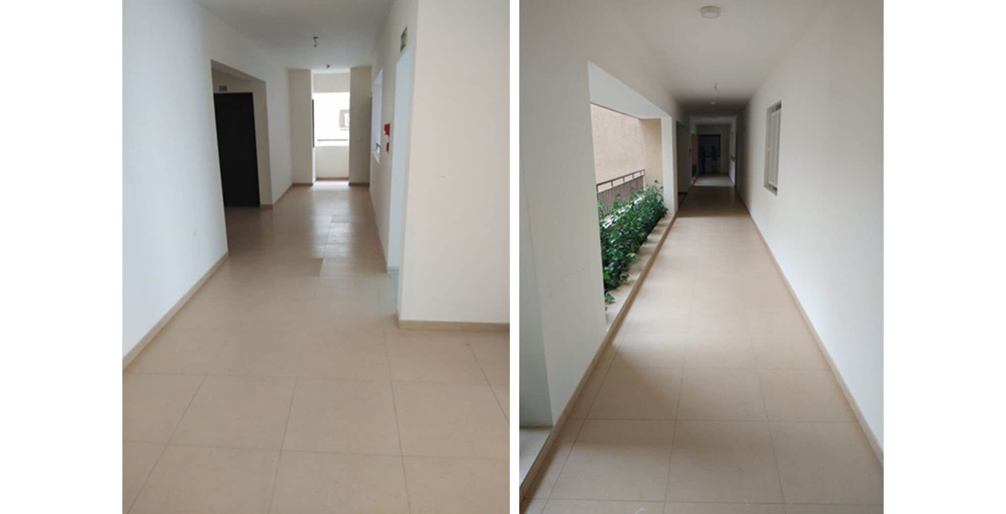 May 2020 - Deodar—A block: Corridor–Final coat painting completed